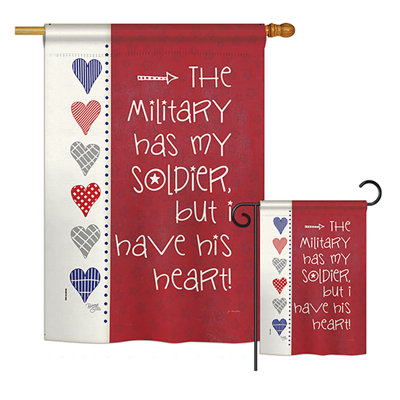 Double Sided Polyester House Flag