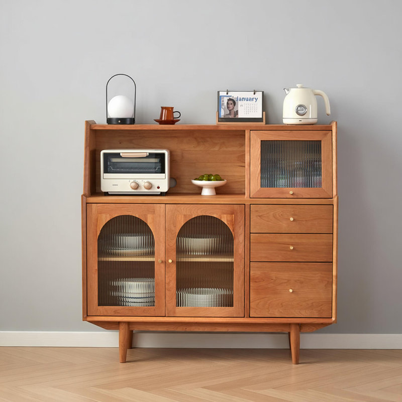 Buffet de rangement simple et multifonctionnel, H 45,66 po x l 47,24 po x P 15,74 po