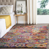 Gleno Red/Brown Area Rug