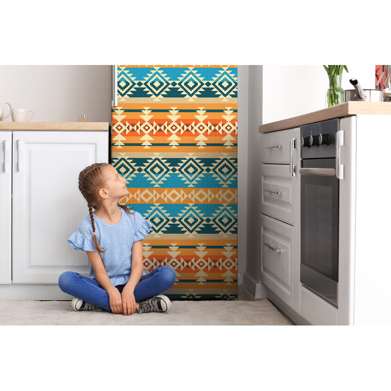 Abstract Door Decal