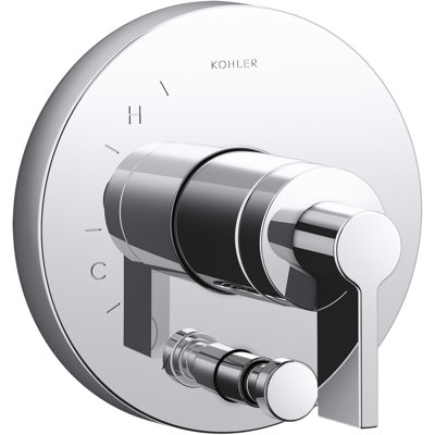 Components Rite-Temp Shower Valve Trim with Diverter and Lever Handle