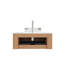 Salle de bain murale 36 "avec lavabo rond en verre et tiroir-798809362
