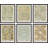 " Poster William Morris Botanical Floral " 6 - Pieces-90645057-90645059