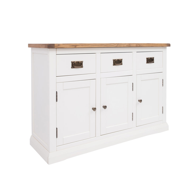 Terzenbach 120cm Sideboard, Off White/Natural