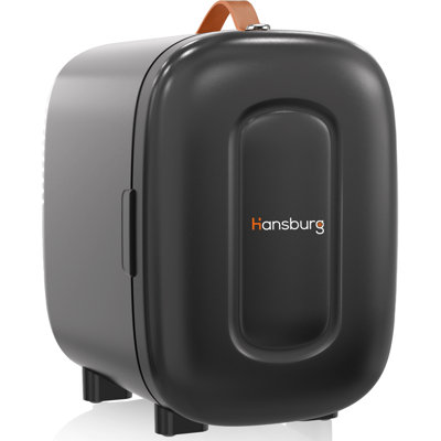 HANSBURG 4 Cubic Feet Portable Freestanding Mini Fridge
