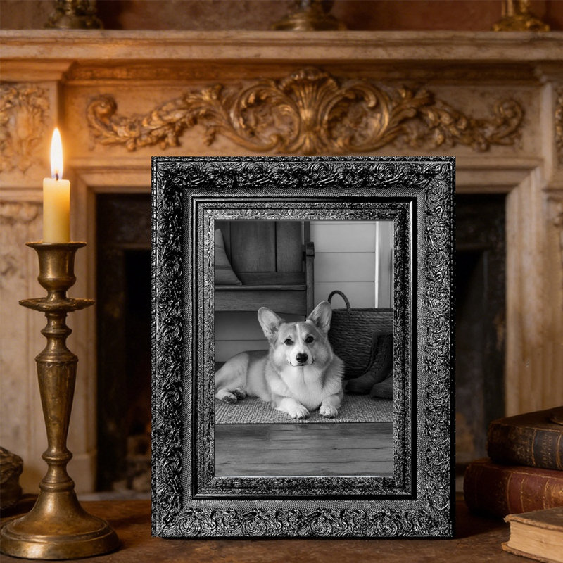 Black Single Picture Frame - Frames Included: 1, Black, 1, 8" x 10"