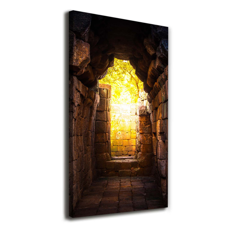 Basements Of The Castle - Wrapped Canvas Print