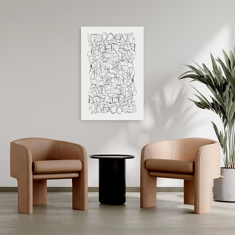 Art contemporain contemporain abstrait, H 36 po x l 24 po