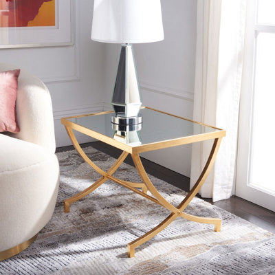 Etonbury Glass Top End Table