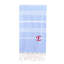Serviette de plage 100% coton Pestemal Lucky-29965821-29965832
