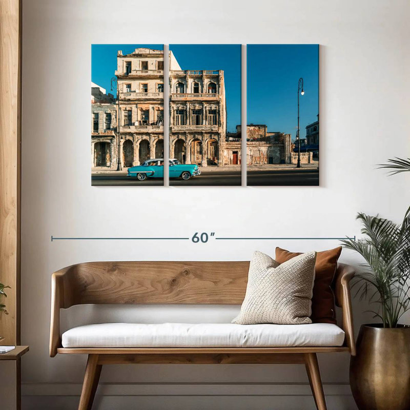 Rorry Old Havana Speeding Car, 28" H x 45" W
