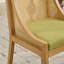 Chaises de salle à manger en rotin avec accoudoirs décoratifs-1181432638-1181432632