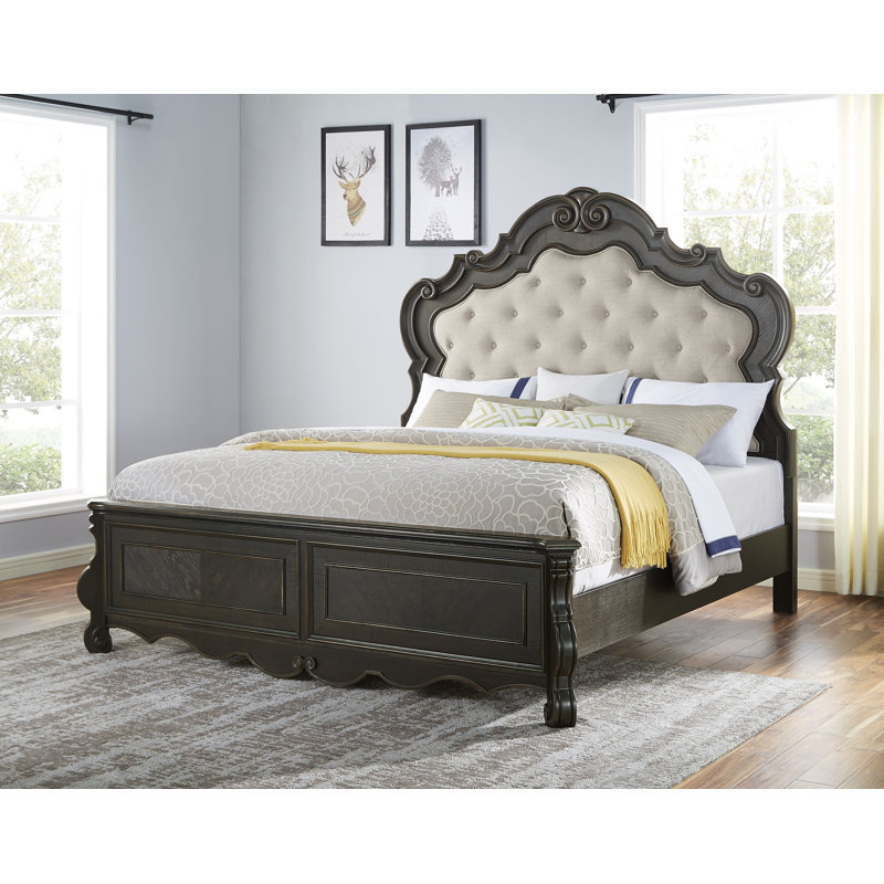 Aniah Upholstered Standard Bed, Queen