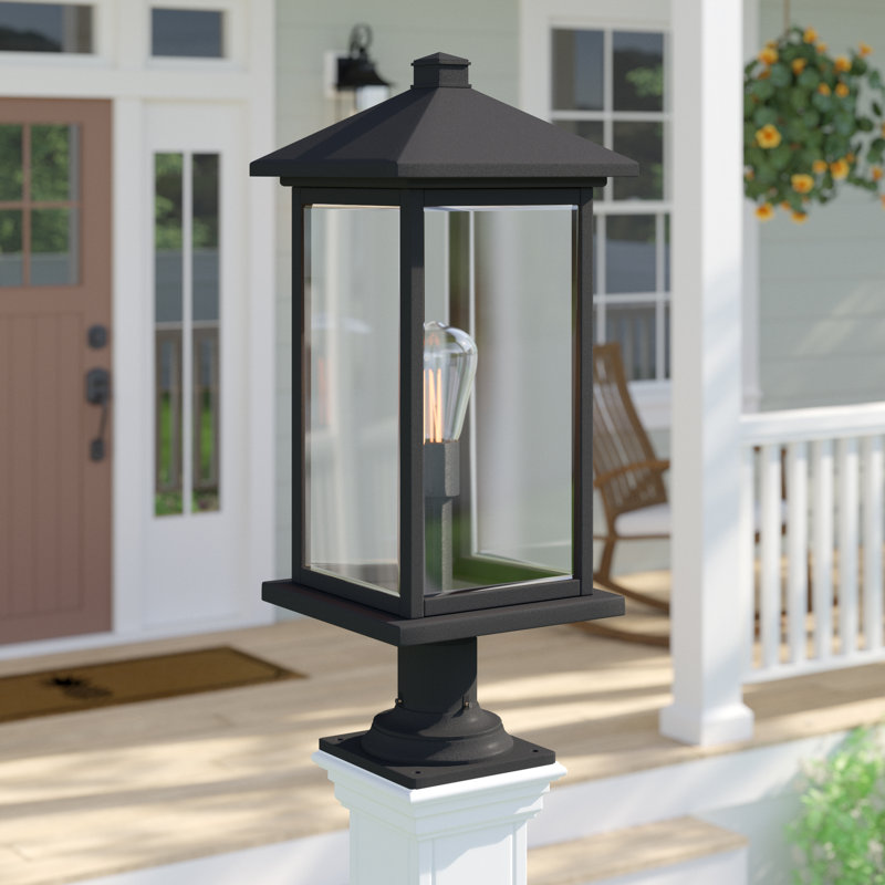 Luminaire suspendu à 1 lumière Lovette, Noir