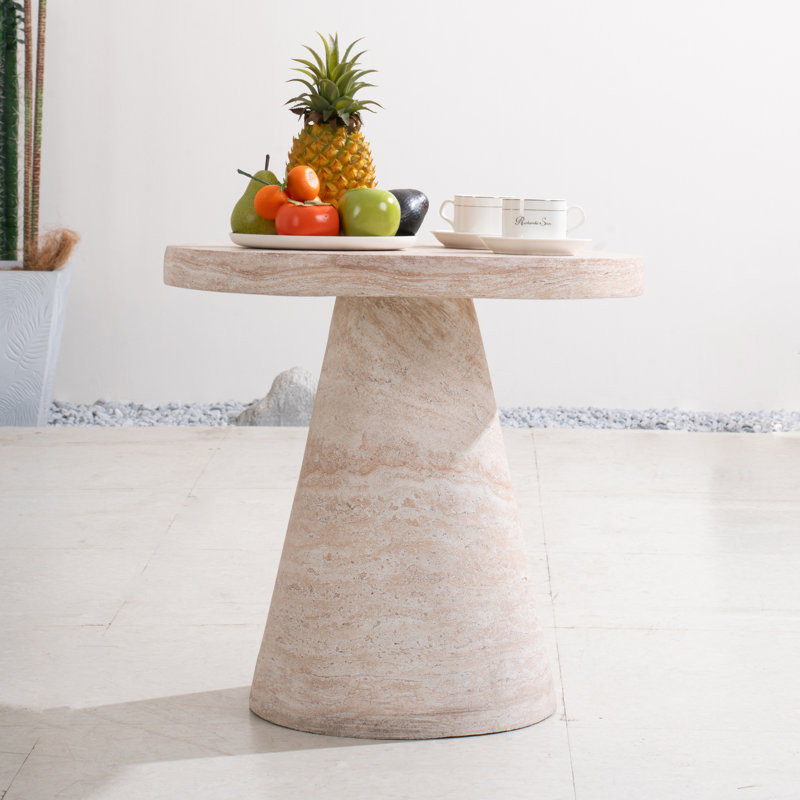 Table d'appoint ronde pour l'extérieur