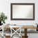 Wood Flat Wall Mirror