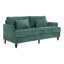 Canapé en chenille de style Mid Century-1263333982