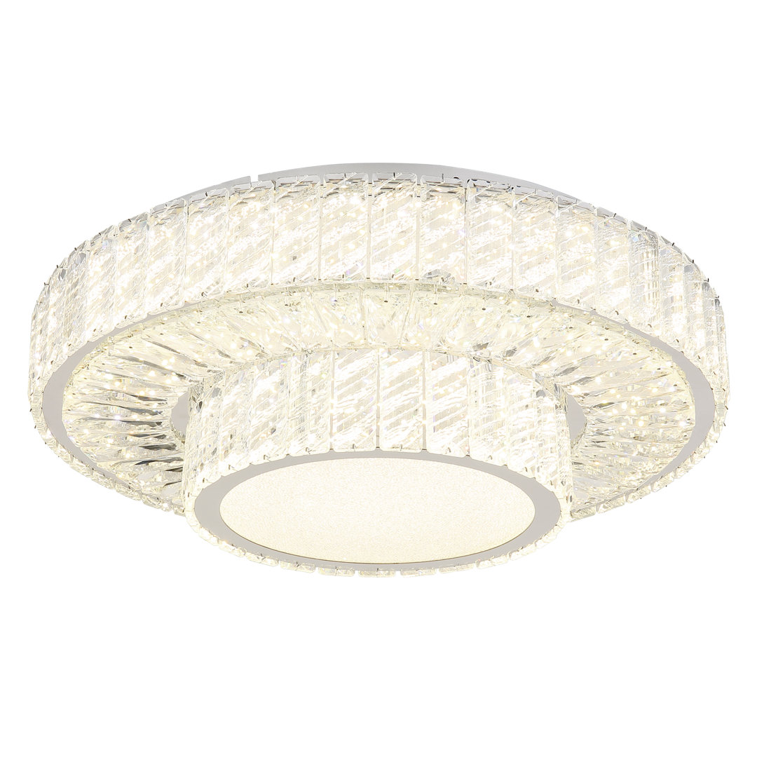 Crystal LED Flush Mount