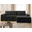 Rivio 4 Seater Boucle Corner Sofa with Storage-137691133-137691134