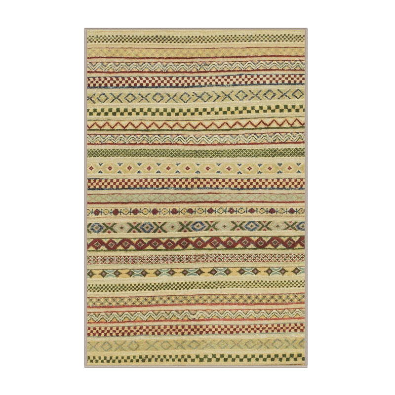 Abstract Indoor Rug, Rectangle 5' x 7'