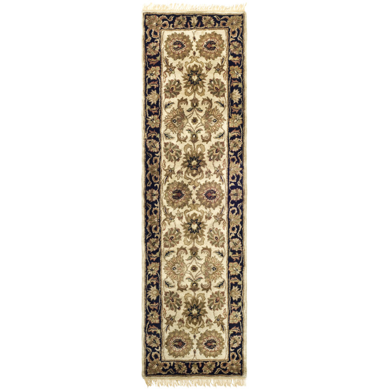 Classic Hand Tufted Wool Rug, 2'3" x 10'