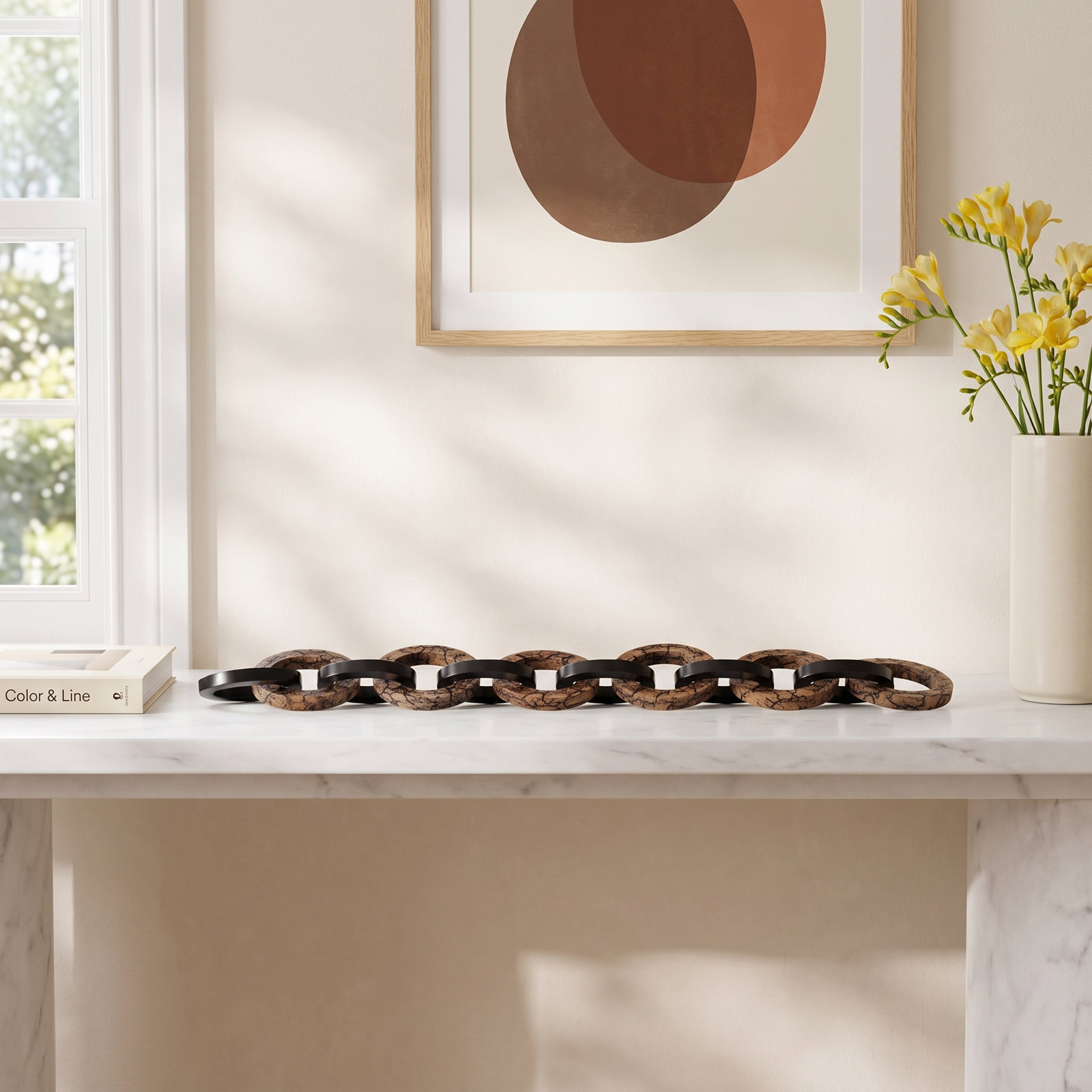 Pavlova Sculpture, Black/Brown