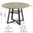 Round Wooden Dining Table for 4-6 People-524318200
