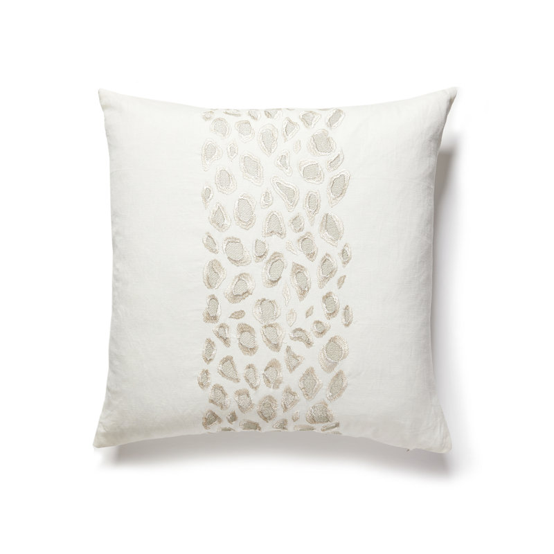Square Pillow Cover & Insert, Pearl