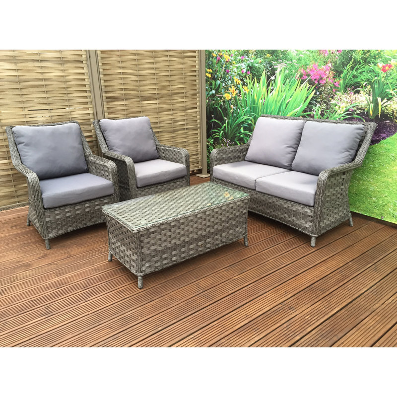 Mary 4 Seater Rattan Sofa Set