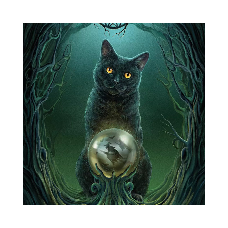 Rise Of The Witches, Square by Lisa Parker - Wrapped Canvas Print, 30.48 cm H x 30.48 cm W