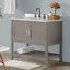 Meuble-lavabo autoportant sans lavabo 36 po Alaterre Furniture Bennet