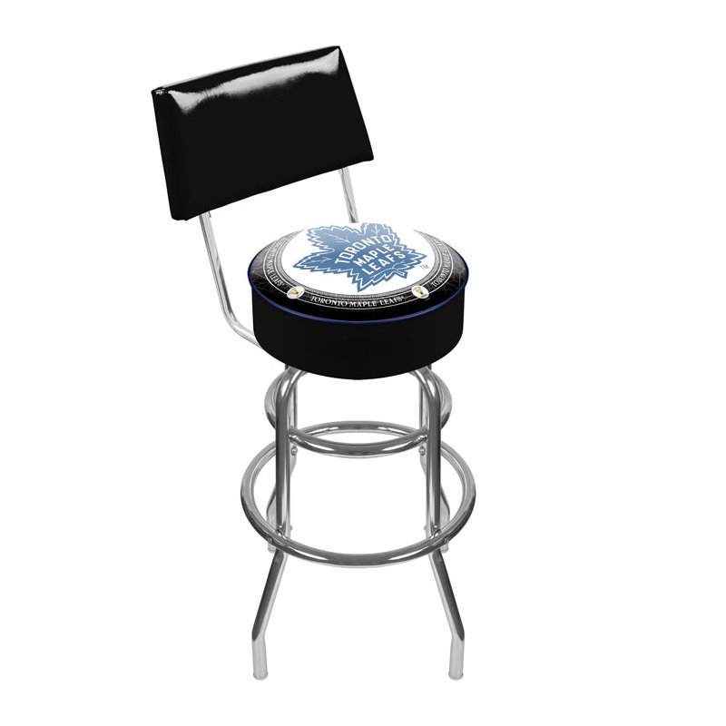 Tabouret de bar pivotant 31 po NHL, Maple Leafs de Toronto - rétro