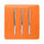 Orange is out of stock