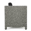 Fauteuils club d'extérieur, noir, coussins d'eau inclus 4 chaises - confortables