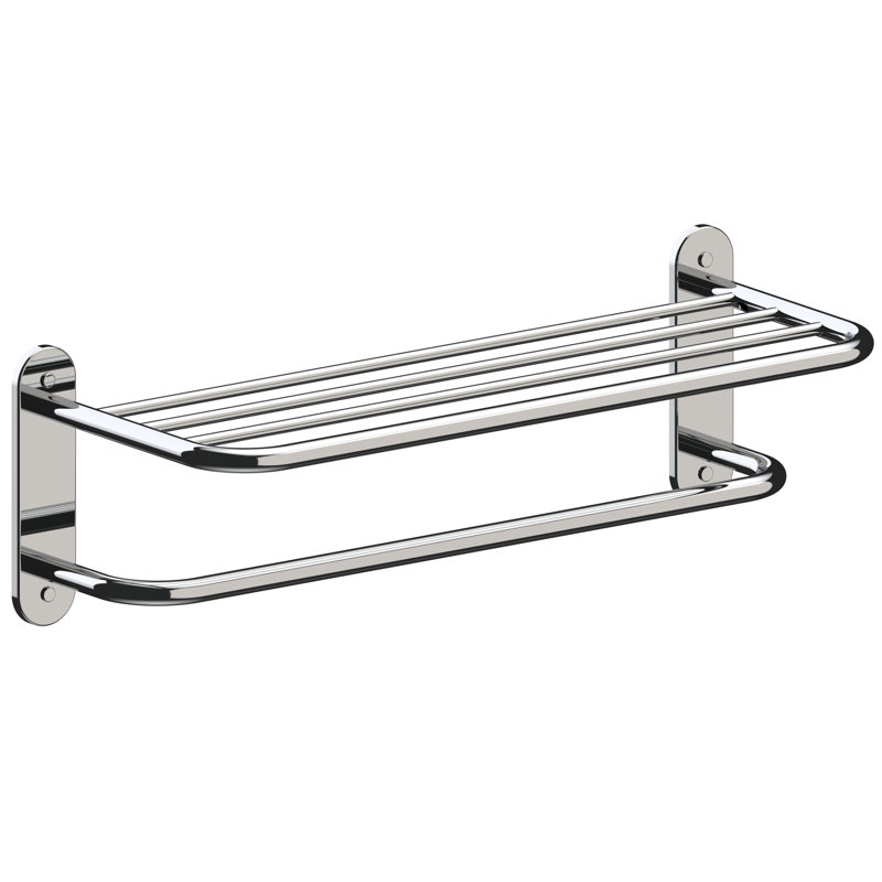 Porte-serviettes mural, Chrome