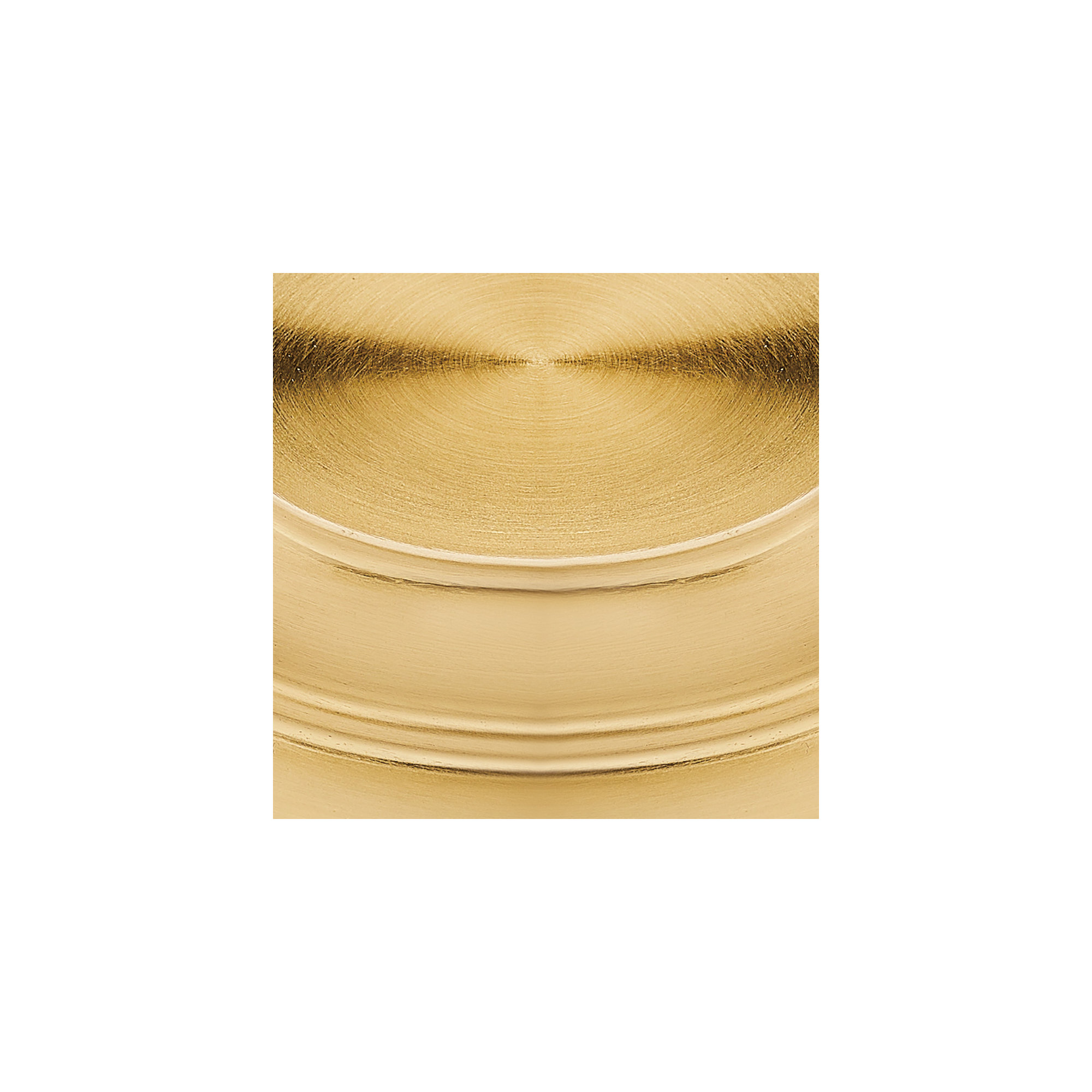 Holmes Single Light Flush Mount, Modern Brushed Gold