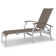 Askar Outdoor Rust-Resistant Metal Chaise Lounge