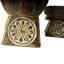 2 Piece Wood Tabletop Dish Set