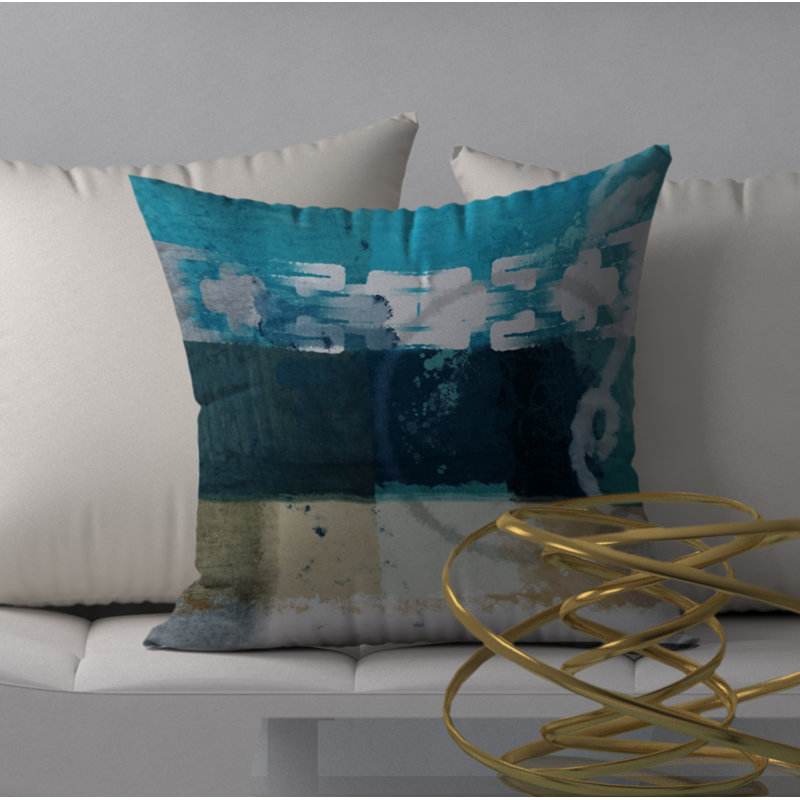 Housse de coussin carrée/insert, 18" x 18"