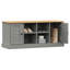Brionna 4 Pair Shoe Storage Bench 106 x 35 x 45 cm Solid Wood Pine-2024036747