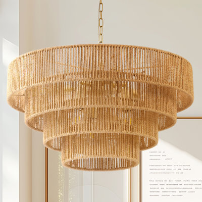 Lustre tambour 6 lumières Kavik