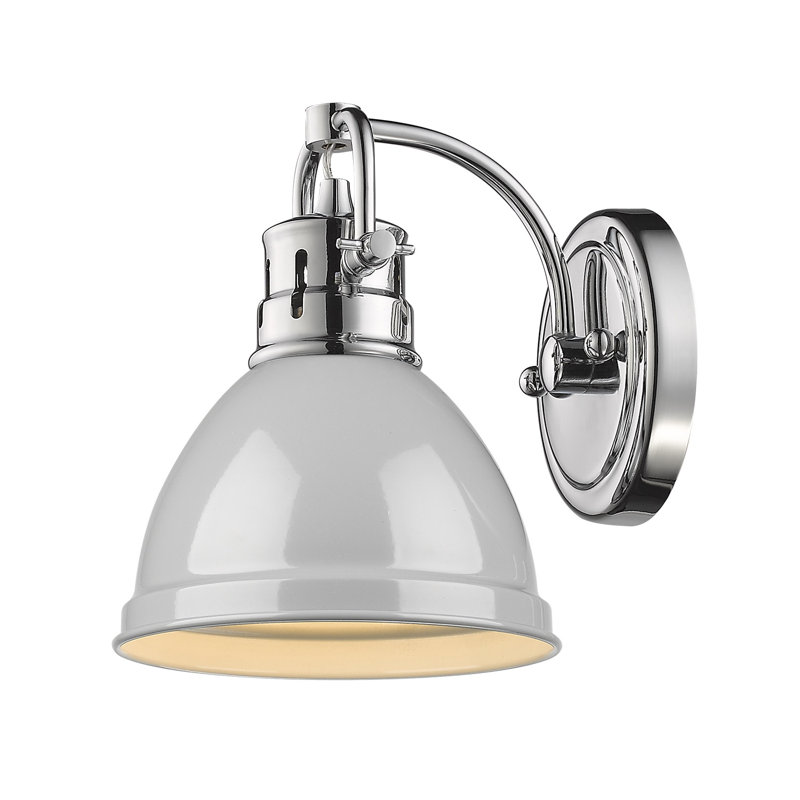 Dimmable Vanity Light, Gray, Chrome