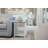 Islamorada - End Table - Dapple Grey and Blanc Finish