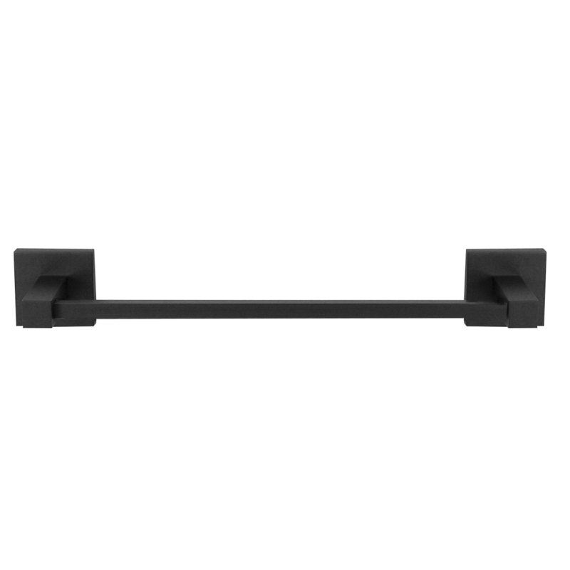 Swarovski Crystal Towel Bar, Satin Brass, 2.75" H x 31.875" L x 2" D