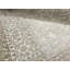 Tapis beige et vert clair noué à la main de haute qualité