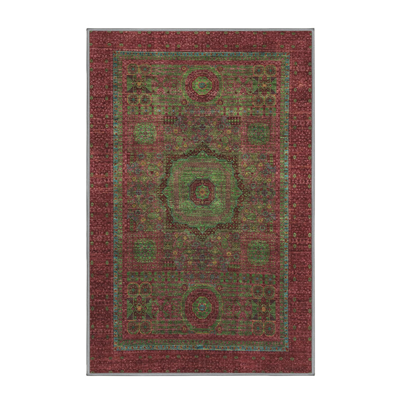 Tapis abstrait moderne 2368, Rectangle 5 pi x 7 pi