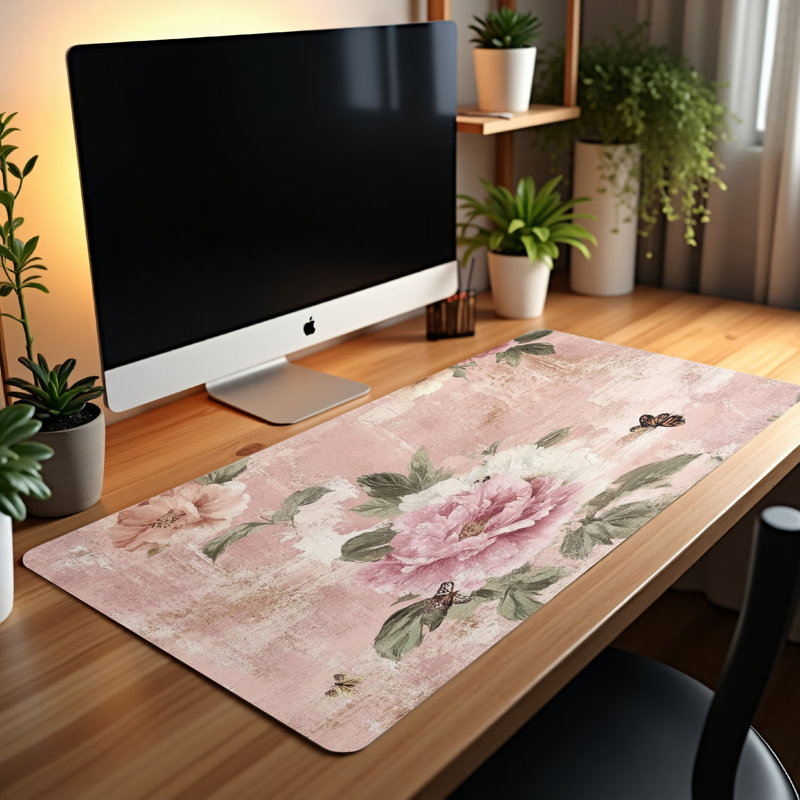 Polyester Desk Pad, 14.4x12.1