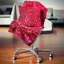 Coussin lombaire à motif floral-89810714-89810718