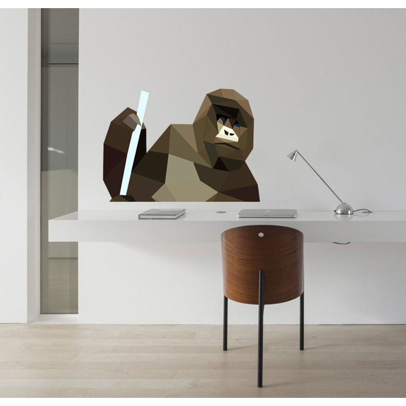 Animals Wall Decal, 22" H x 37" W