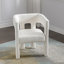 Ensemble de 2 chaises d'appoint rembourrées de conception contemporaine